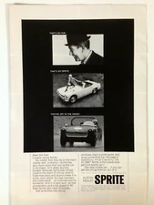 Austin Healey Sprite 1965 Print Ad 10" x 6-1/2"