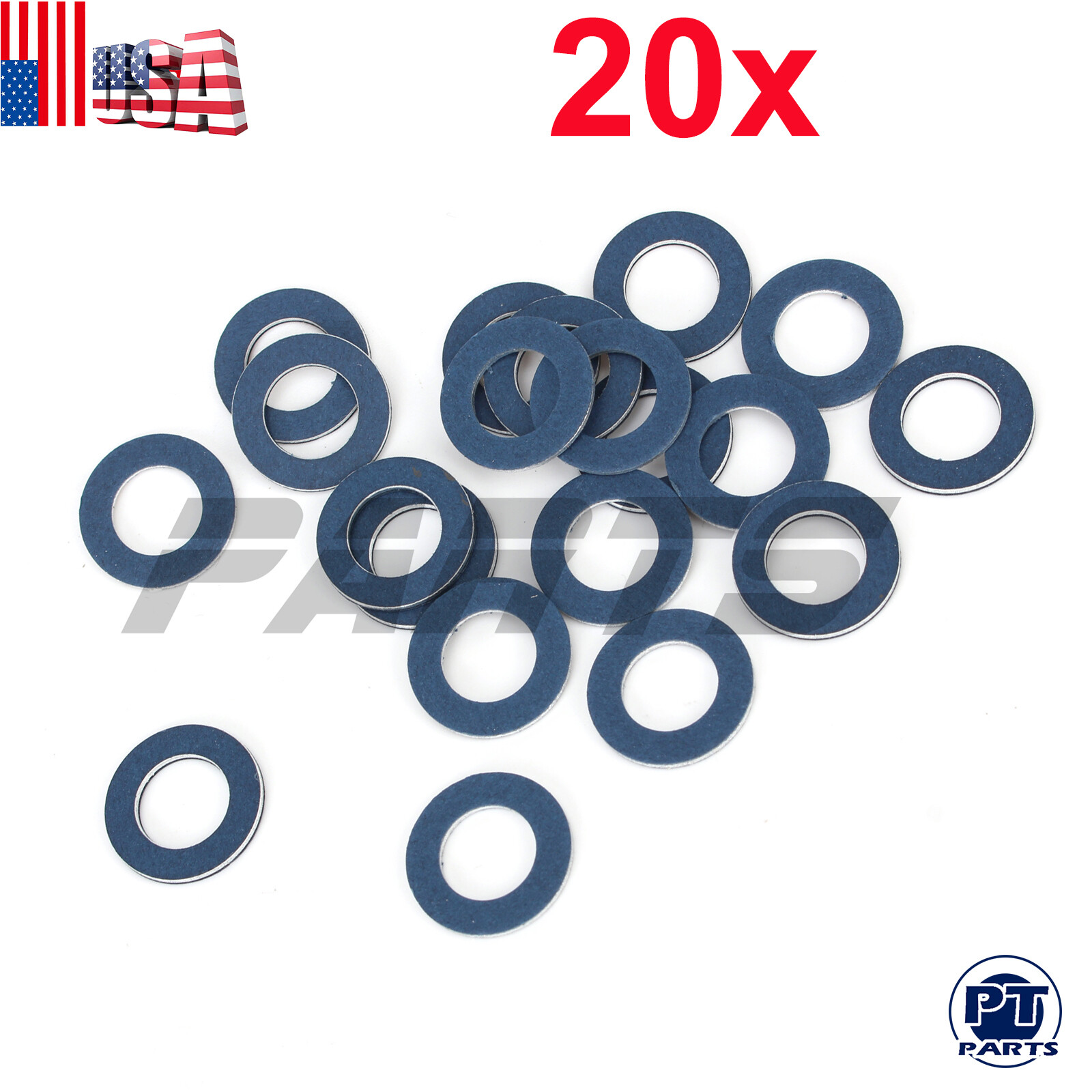 Set of 20 New Oil Drain Plug Washer Gasket For Toyota Lexus Scion 90430-12031