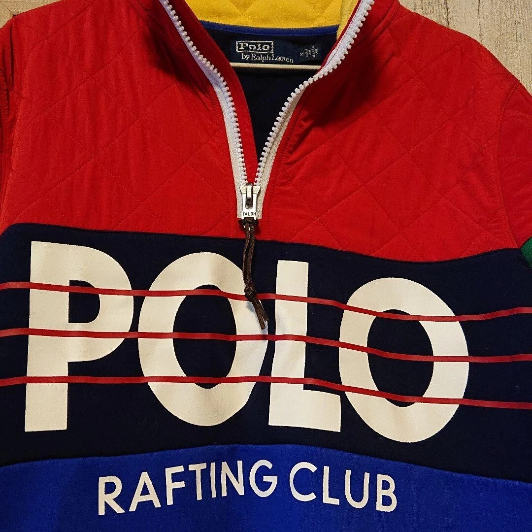 Polo by Ralph Lauren Hi Tech Rafting Club Pullover Sweatshirt M