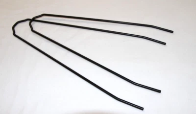 1 Set SKS Schutzblech Streben schwarz 4,5 mm Länge: 1 x 305mm / 1 x 325 mm