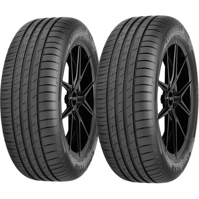 (QTY 2) 255/40R19 Goodyear Efficient Grip 100Y XL Black Wall Tires
