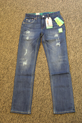 Levi's 511 Boys Slim Performance Stretch DISTRESSED Jeans - 16 Regular - 28 x 30