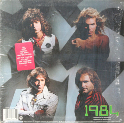 Van Halen - 1984 - Warner Bros. Records, Warner Bros. Records - 1