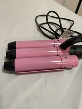 32mm Aima Triple Ceramic Curling Iron—3 Barrel Wand Adjustable Temperature