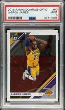 2019 Panini Donruss Optic LeBron James #60 PSA 9