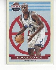 2012-13 PANINI PAST AND & PRESENT BASKETBALL SHAQUILLE O'NEAL #123 ORLANDO MAGIC
