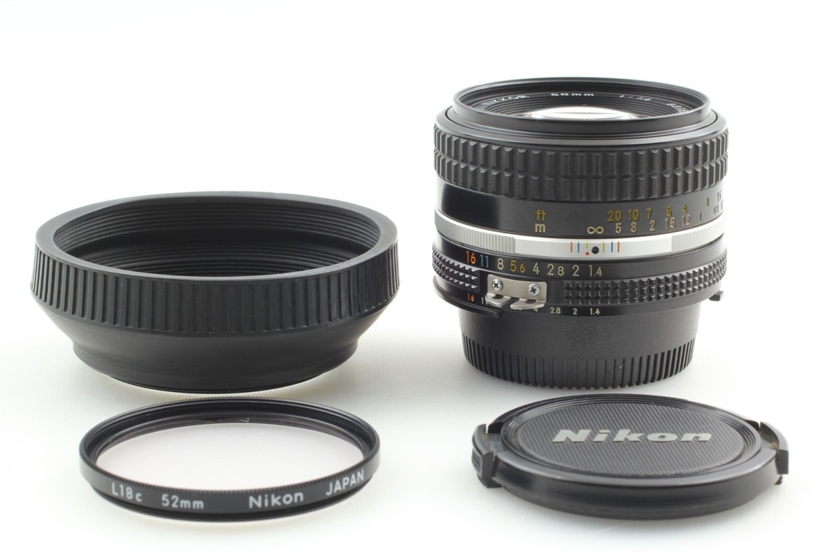 Nikon Ai-s 50mm F1.4 Nikkor Standerd MF Lens Free Ship From