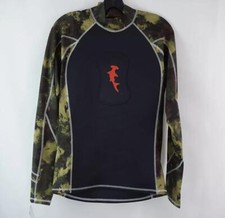 Hammerhead Spearguns Ambush Long Sleeve Rashguard, HH Camo Green XL