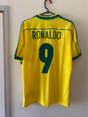 NEW Nike Brazil 1998 Reissue 2024 Ronaldo | Men's Large NEW Nike Brazil 1998 Reissue 2024 Ronaldo | Men's Large