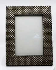 Elegant & Classy Silver Ornate Picture Photo Frame Holds 5" x 7" in