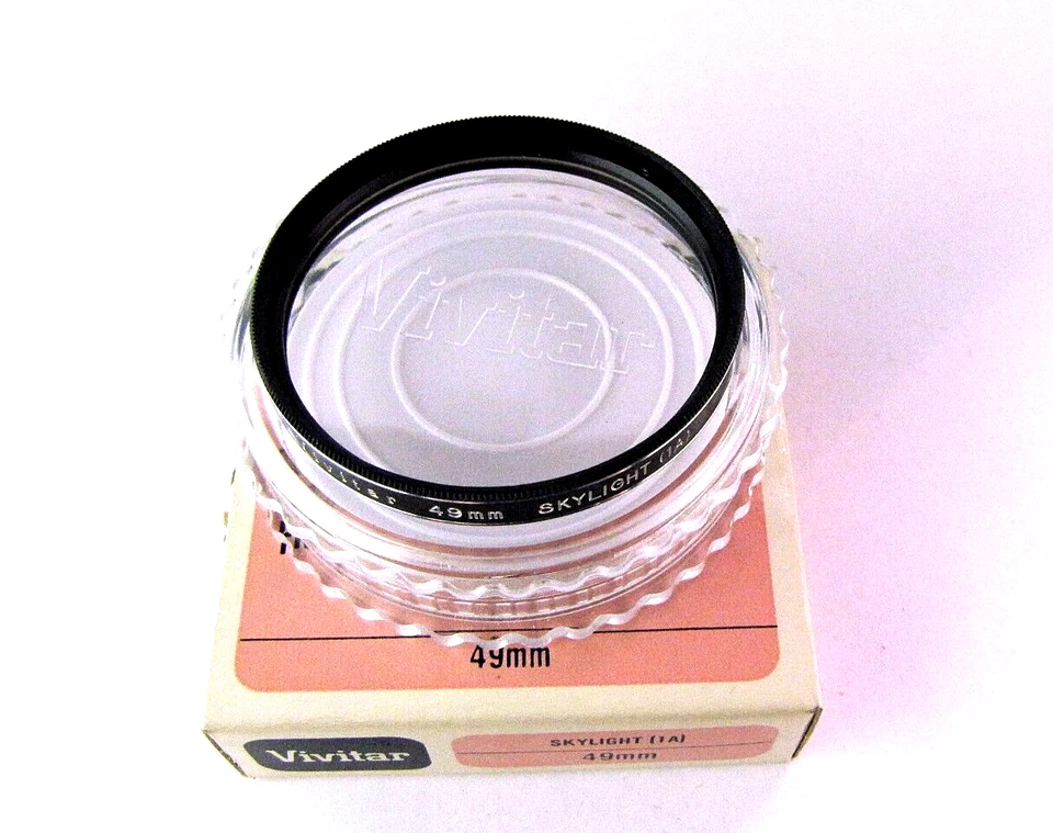Vivitar Photo Filter 49mm Skylight 1A Circular - NEW - Image 2 of 2