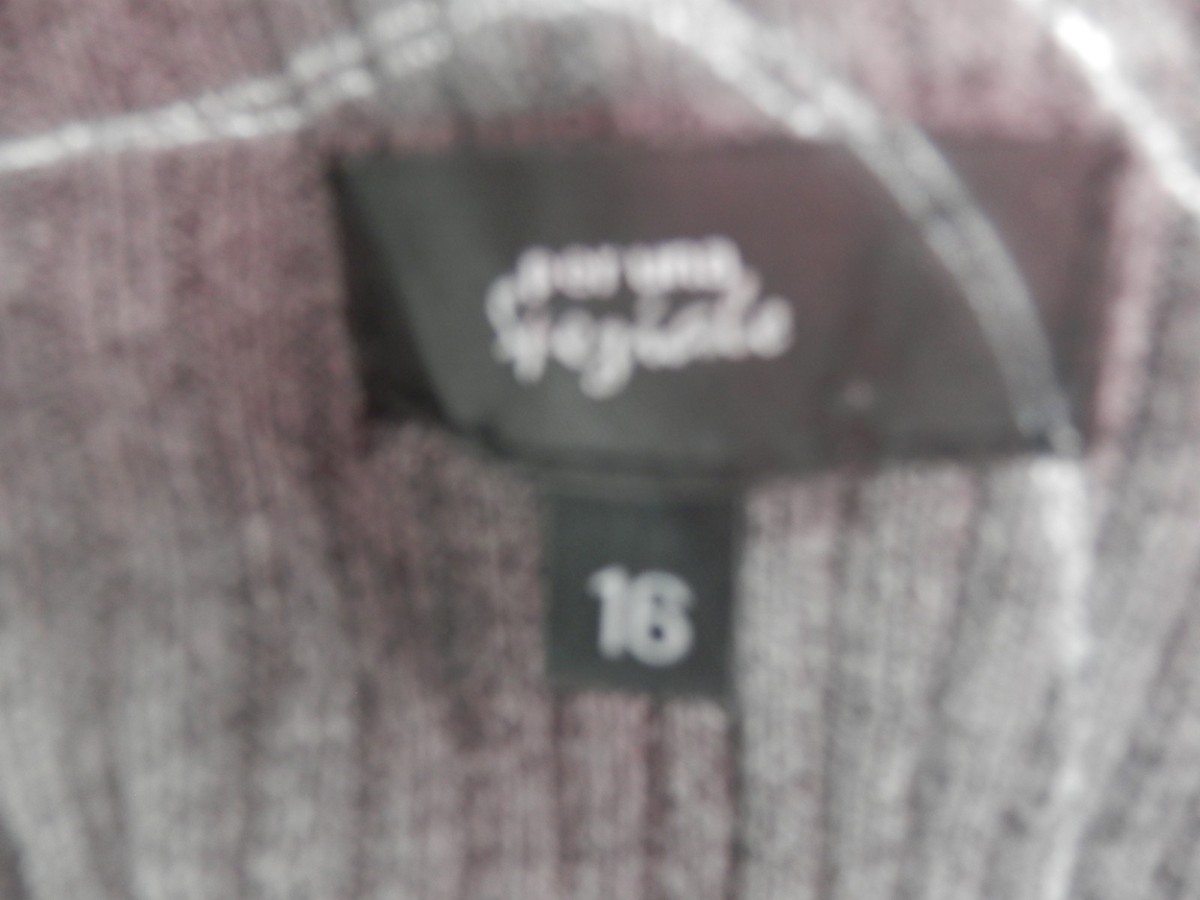 Cardigan Per Una Speziale Gris Taille 16 - Occasion En Excellent état, Style Italien