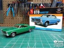 AMT1410 Pontiac GTO Hardtop 1965 'Kat's Collection' Plastic Model Kit Sealed New