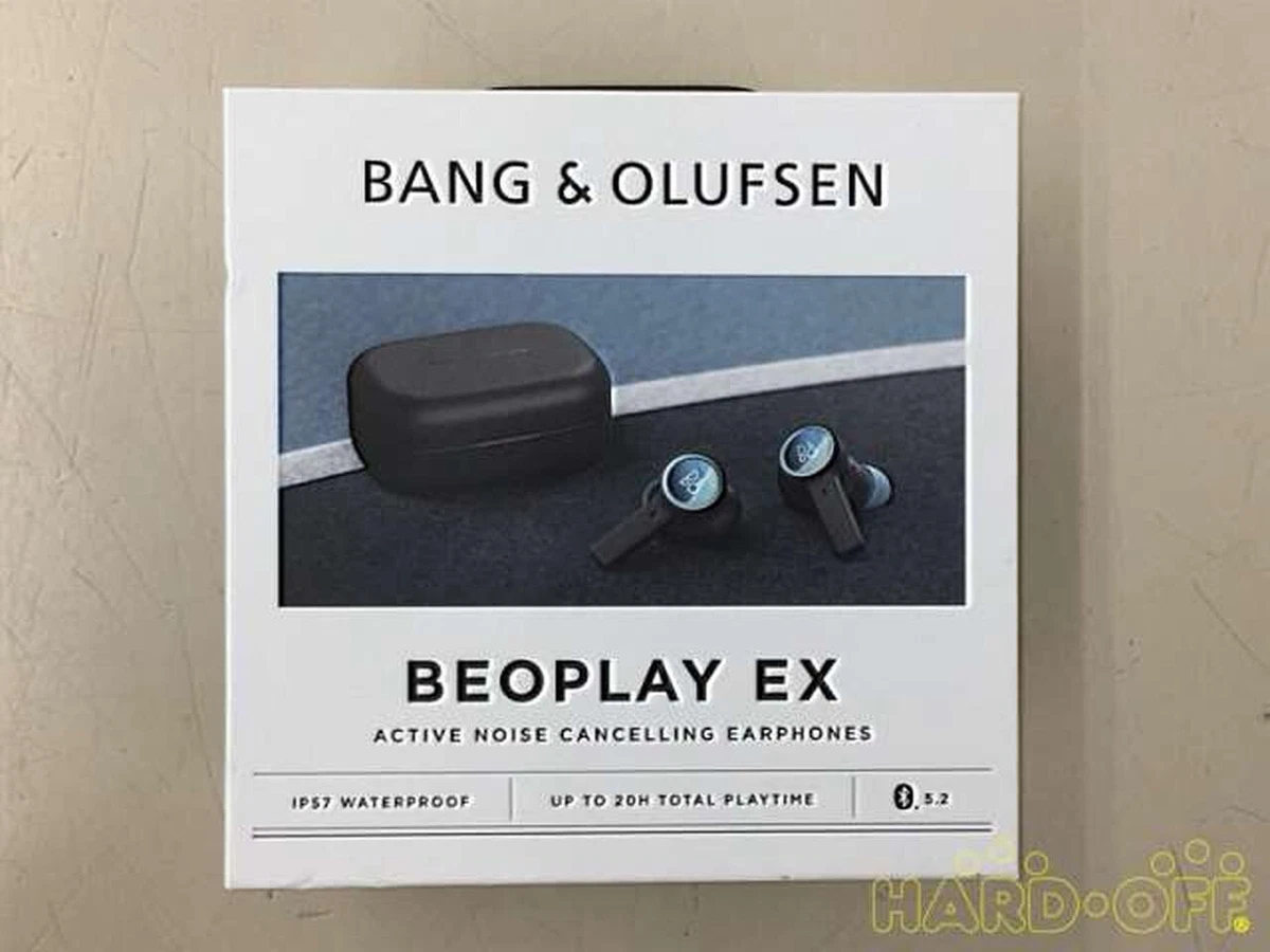 Bang & Olufsen Beoplay EX Black Anthracite Noise-Canceling True Wireless Earbuds
