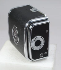 CHROME HASSELBLAD 12 6X6  ROLL FILM BACK WORKS WINDOW STYLE #2