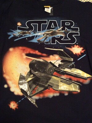 Star Wars Attack of The Clones: EP2 T-Shirt (Boys - XL) Short