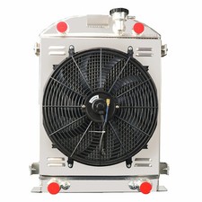 4 Row Radiatorshroud Fan Fit 1932-38 1934 1937 Ford Modelflathead Stock Height 4 Row Radiatorshroud Fan Fit 1932-38 1934 1937 Ford Modelflathead Stock Height