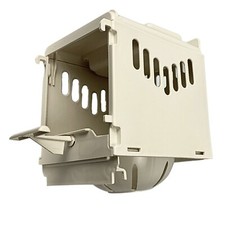 Plastic Bird Nest Box by 2Gr.Removable and Portable Nest Cup with Sliding Back