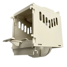Plastic Bird Nest Box by 2Gr.Removable and Portable Nest Cup with Sliding Back