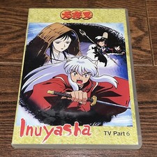 Inuyasha DVD 3-Disc Set TV Part 6 Episodes 91-108 Japanese/English Dual Dub