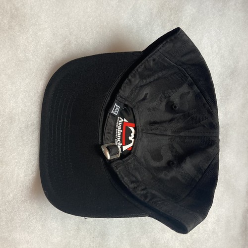 New Avalanche “YELLOWSTONE Outdoor Adventure” Black Camo StrapBack Cap - OSFA - Picture 10 of 11
