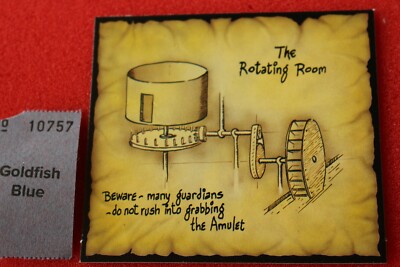 Games Workshop Advanced Heroquest Hero Quest Map Tile The Rotating Room New Card