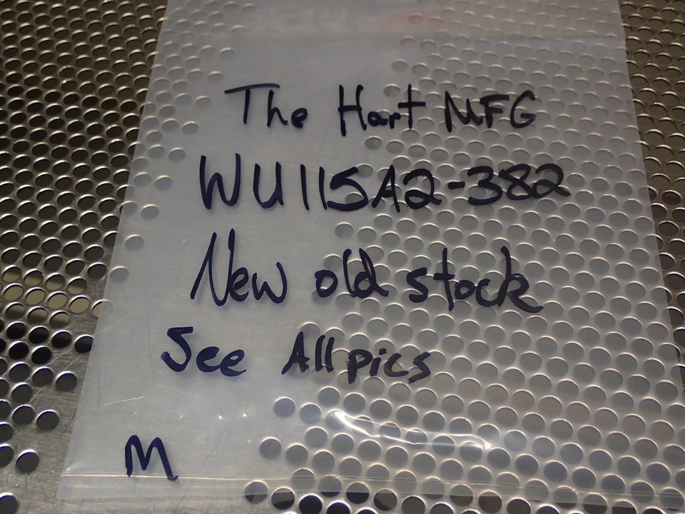 The Hart MFG WU115A2-382 Relay 110-120VAC 50/60Hz Coil New Old Stock - Image 2 of 4