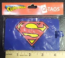 DC Comics Superman Luggage Tag Q-Tag Qmx Justice League