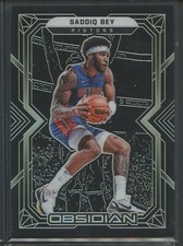 2021-22 Obsidian Saddiq Bey #53 Detroit Pistons