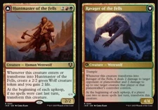 x1 Huntmaster of the Fells // Ravager of the Fells R MTG Innistrad Remastered M/