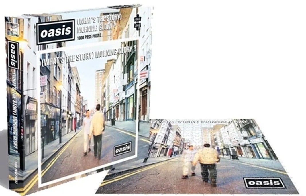 Puzzle Oasis album What's the Story Morning Glory 1000 pièces Rock Saws jeu carton