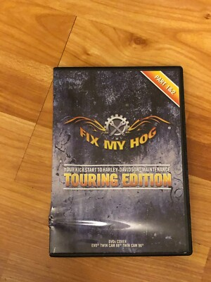 #ad Fix My Hog DVD Motorcycle Maintenance Touring Edition Part 1 and 2 $22.99