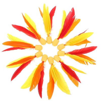 10 Pcs Chinesische Shuttlecock Badminton Flusenkugeln Badminton-Federbälle