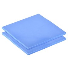 Silicone Conduction Heat Pad 100 x 100 x 4.5mm 1.5W Blue 2pcs