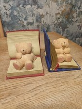 Forever Friends Andrew Brownsword Smiling Bear Bookends Ornaments Collectables
