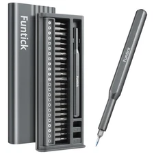 26 Pcs Bearing Steel Magnetic Bit Precision Screwdriver Tool Kit for Electronics