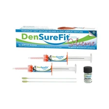 Lower Denture Reline Kit, Soft Silicone Denture Reliner Repair and Care Combo...