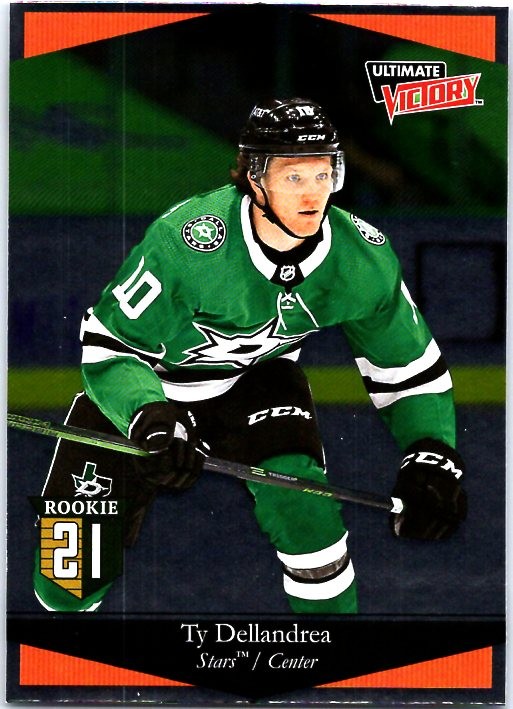 2020-21 Upper Deck #UV-24 Ty Dellandrea Ultimate Victory