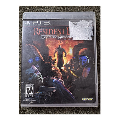Capcom Resident Evil: Operation Raccoon City PlayStation 3 Manual Included