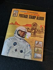 Vintage 1960s-1970s Stamp Collector Book With Stamps In & Extra Stamps