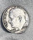 1962P Roosevelt Dime Circulated  90% Silver!!!