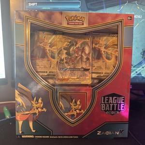 Pokémon TCG: Zacian V League Battle Deck - 60 Card Ready-to-Play Set With Foil Cards