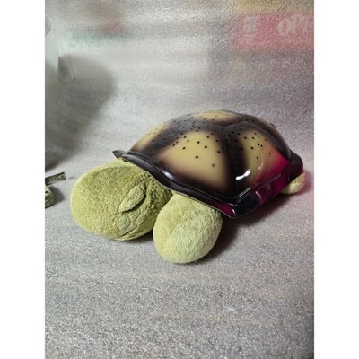 Cloud B Lightup Twilight Turtle Night Light Stars Moon Kids Room Tested Works 