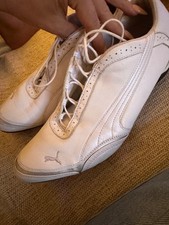 Puma Vintage Sneaker 39 40 weiß Spitze Origi...
