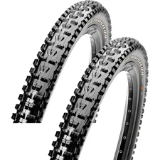 Pack of 2 Maxxis High Roller II Tire Tubeless Folding Black Dual EXO Casing