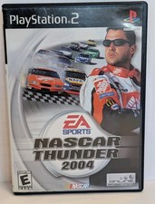 NASCAR Thunder 2004 Sony PlayStation 2 PS2 Complete Tested Working Clean Copy