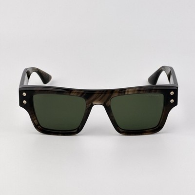 Montblanc Women Sunglasses Brown Green Square MB0253S 005  display picture 1