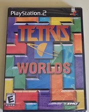 PS2 Tetris Worlds Sony PlayStation 2 Black Label Brand New Factory Sealed
