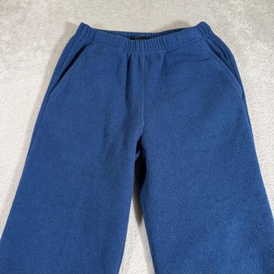 Vintage Patagonia Fleece Sweatpants Kids 14 Blue Capilene USA