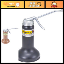 10 oz Pistol Pump Oiler - Heavy Duty Goldenrod Oil Can - Made in USA, Durable